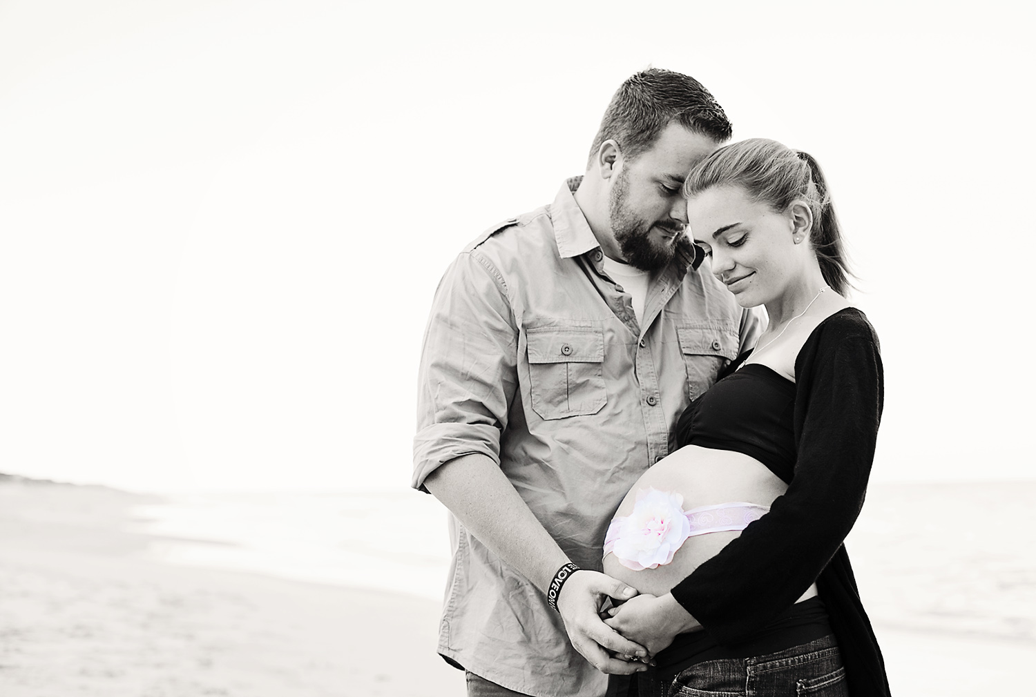 Maternity photography in the Outer Banks of NC