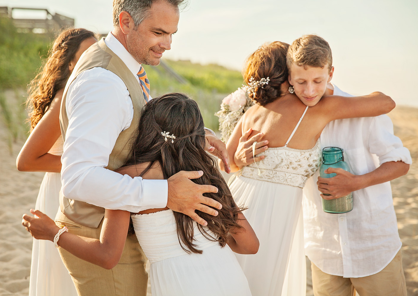 Sanderling seaside wedding on the Outer Banks of NC